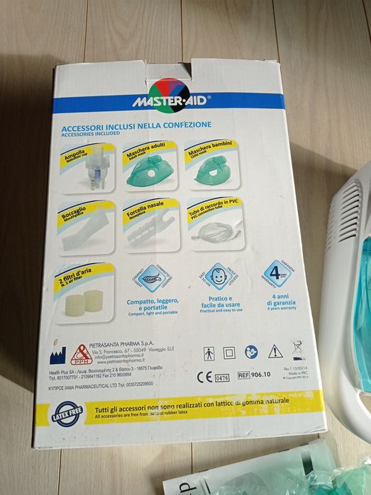 Nebulizador compressor para tratamento aerosol