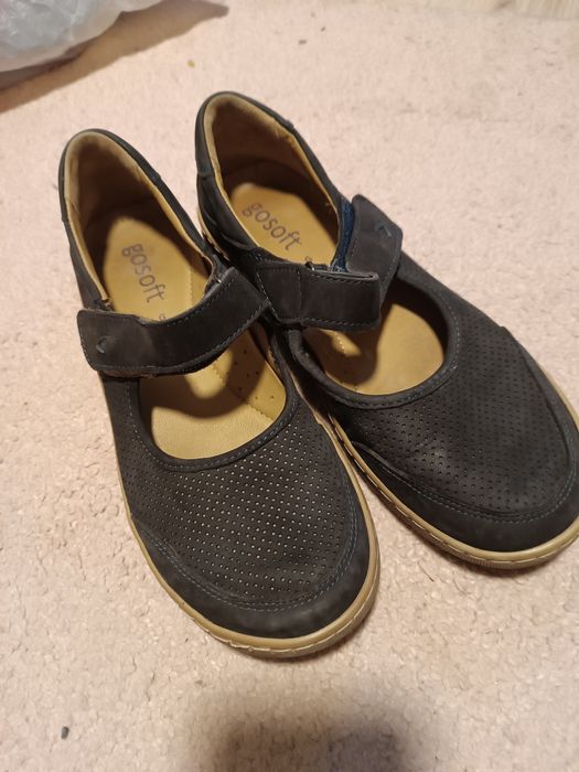 Buty damskie Go soft, 38, skórzane, na rzep