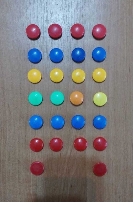 Магниты комплект 41шт  для школьных досок