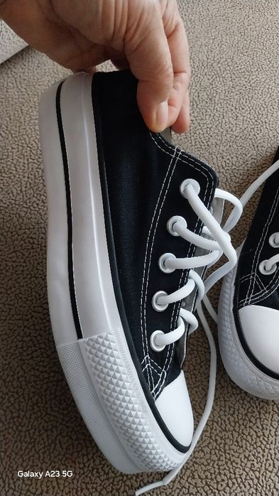 Converse na platformie damskie  36,5
