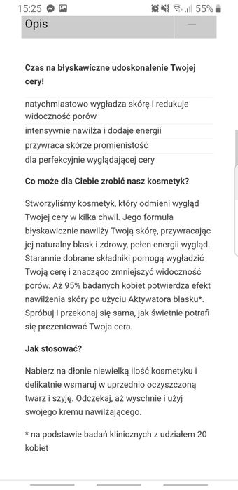 Aktywator blasku "Perfekcyjna skóra"