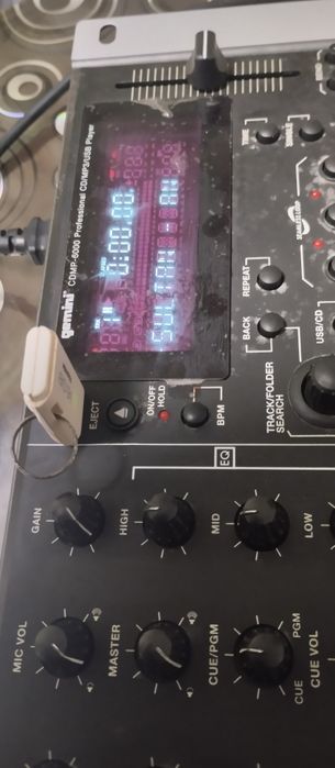 Dj mixer/ вертушки Gemini cdmp 6000