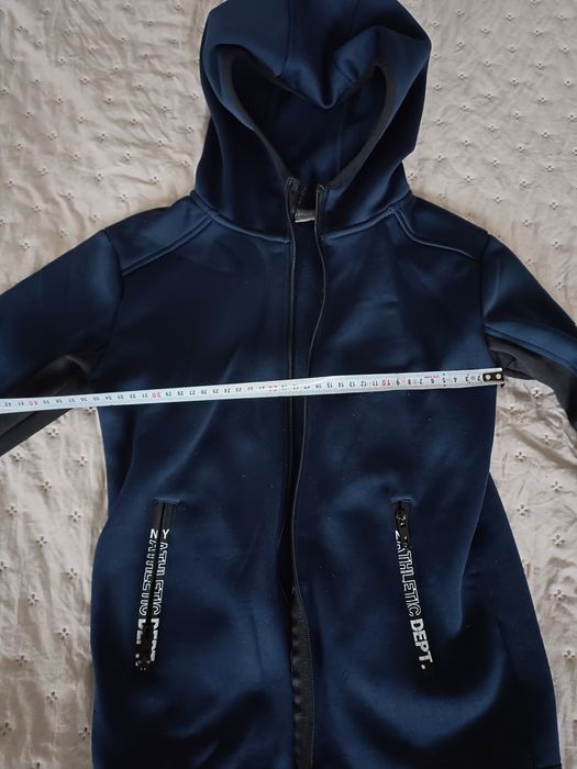 Kurtka bluza ocieplana Softshell 134-140cm chłopiec 8-10lat kaptur