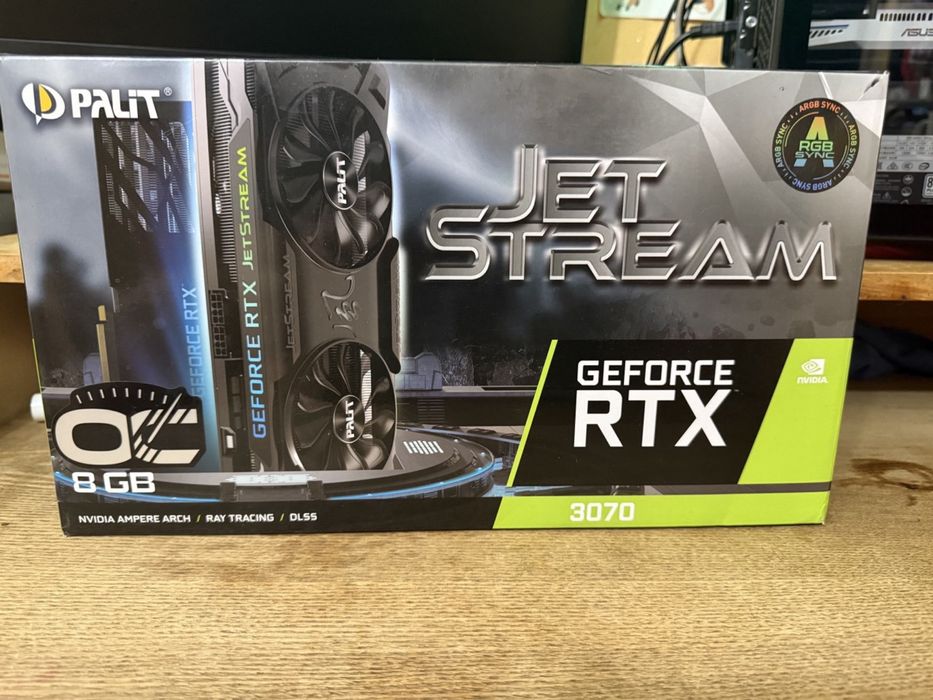 Відеокарта Palit PCI-Ex GeForce RTX 3070 JetStream LHR 8GB GDDR6