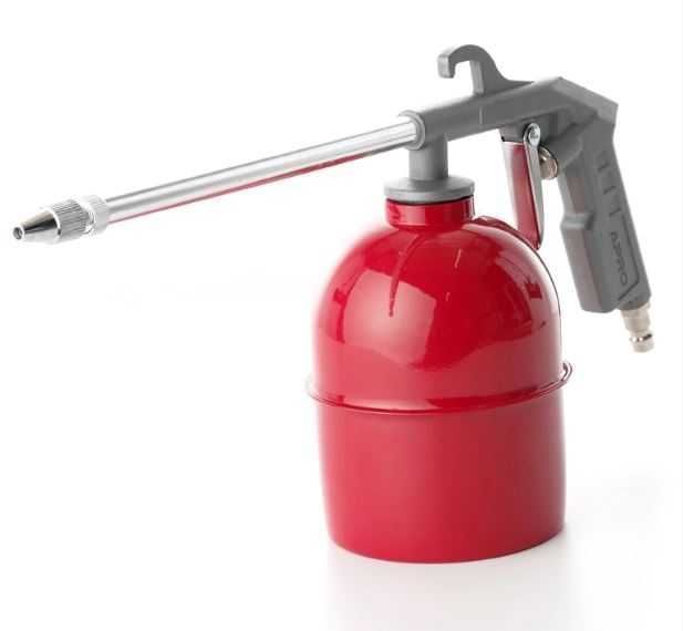 Пневмопістолет для промивання, розпилення рідин 800мл APRO 850090