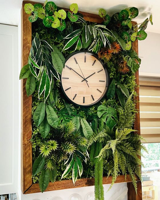 Ścianka z mchu obraz z mchu