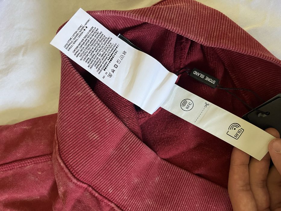 НЕ ПЕРЕШИВ!!! Stone island off dye red / світшот off dye red / худі stone island off dye red