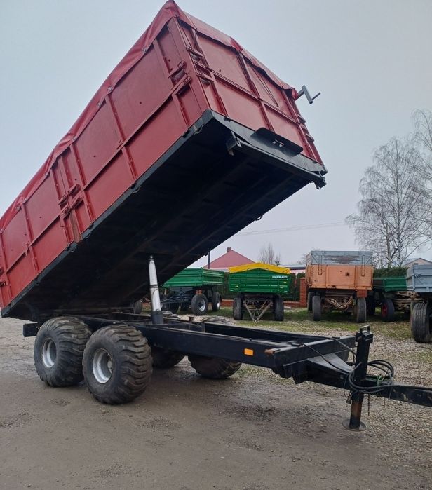 Prztczepa wywrotka na 3 strony tandem 10 t midema skorupa 12 ton hw