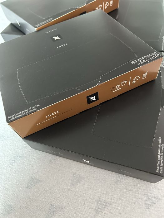 5x50 Kapsułek Mielonej Kawy Nespresso