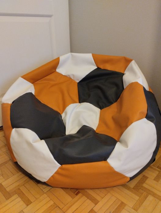 Pufa piłkarska DUŻA jak NOWA