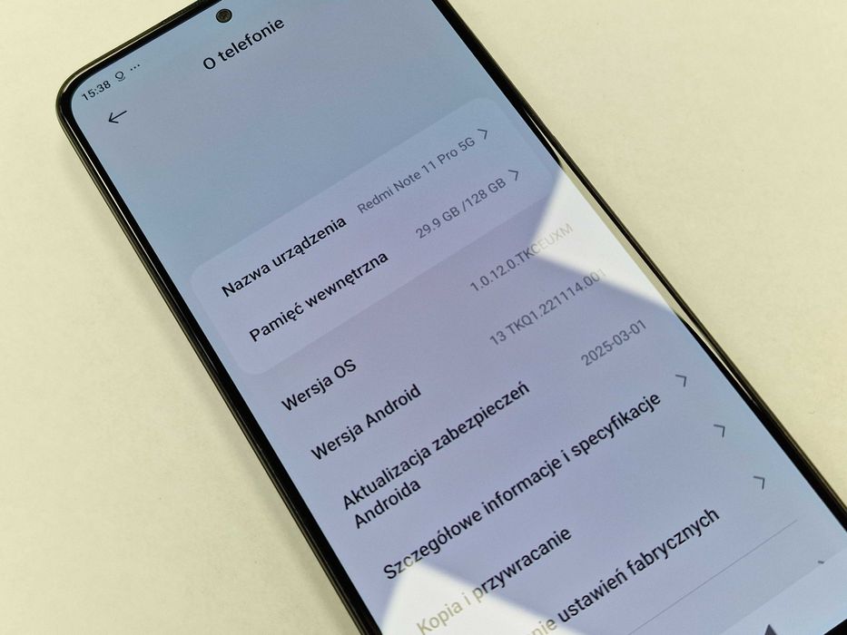 Xiaomi Redmi Note 11 PRO 5G/ 6GB/ 128GB/ Graphite Gray/ CZYTAJ UWAŻNIE