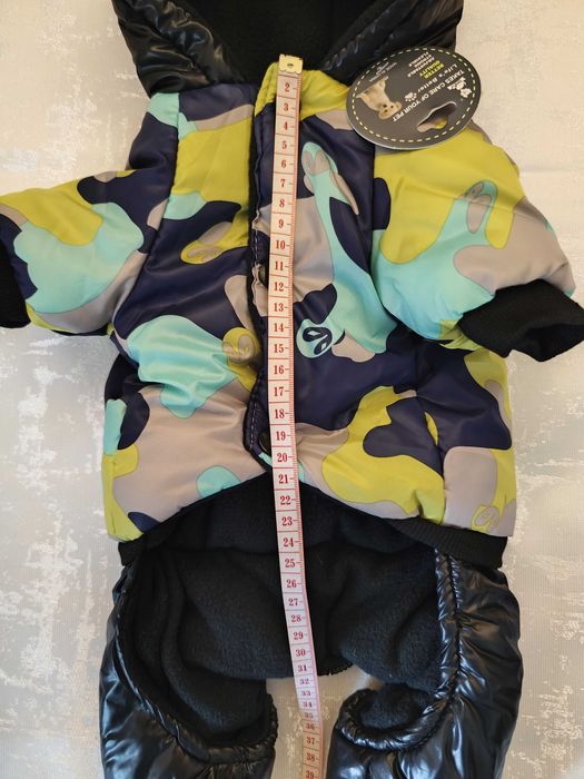 Casaco Impermeável para Cão, L - novo