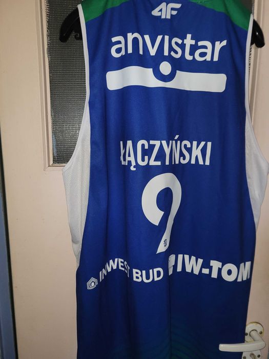 koszulka Anwil Włocławek Kamil Łączyński 9 (nowa) sezon 2023/24