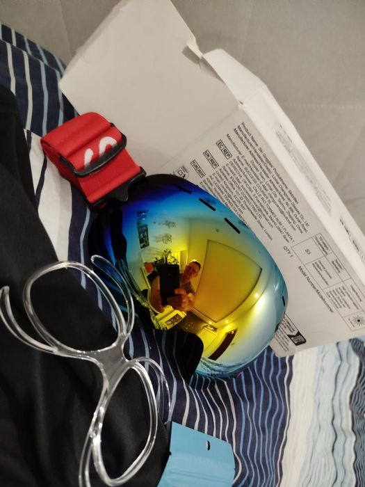 Google narciarskie snowboardowe lustrzanki