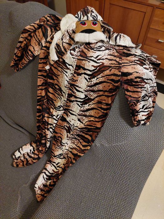 CARNAVAL - Fato completo de tigre