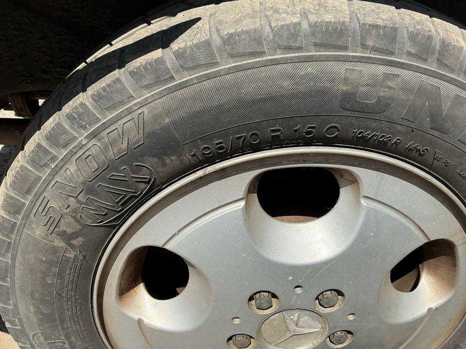 CONJUNTO DE JANTES MERCEDES VITO 5X112 R15