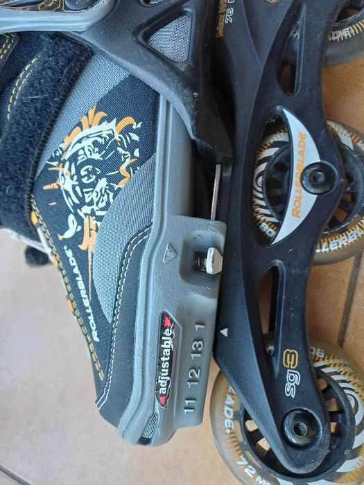 Rolki dziecięce Rollerblade (28-32) regulowane w bdb stanie