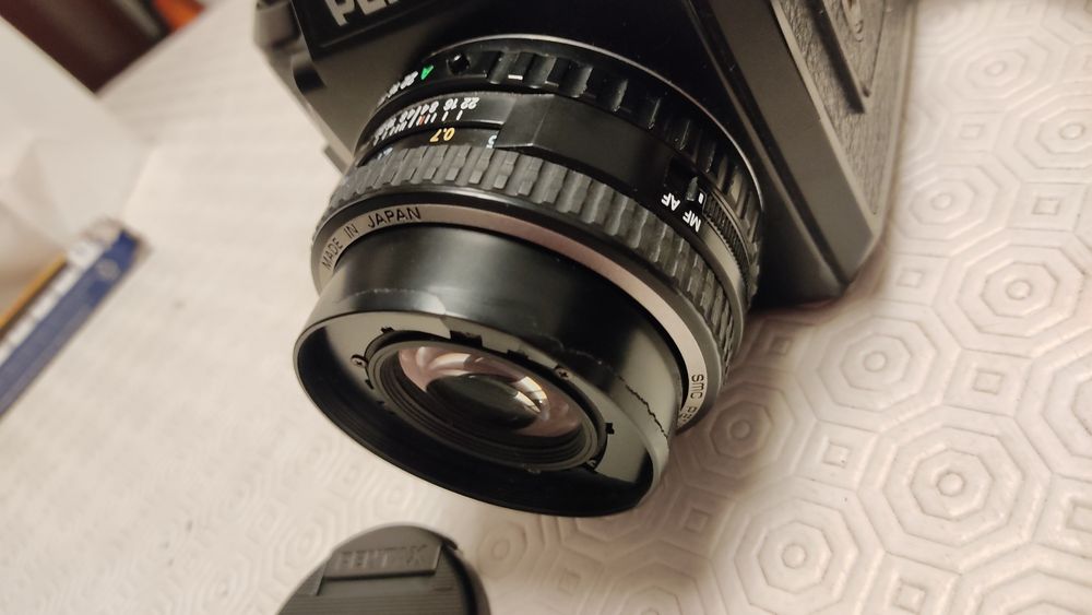 Pentax 645N Câmara analógica Médio Formato com lente 75mm 2.8 Af