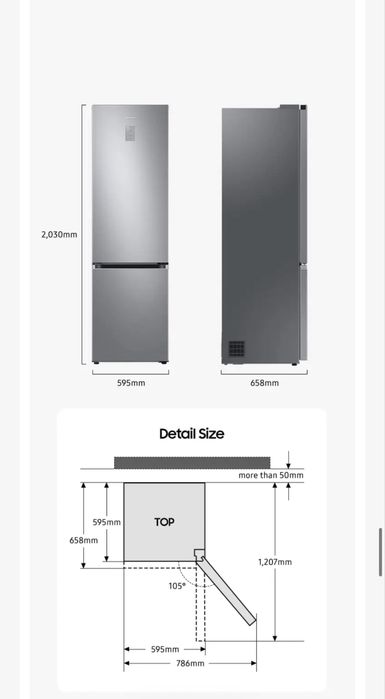 Frigorifico com garantia (geladeira) Samsung 390L no frost Inox