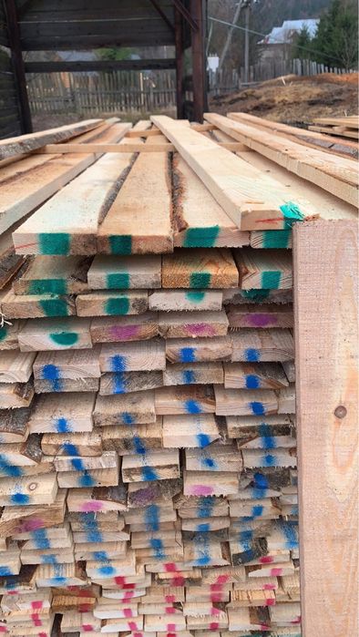 Некондиційна дошка обрізна та пиломатеріали