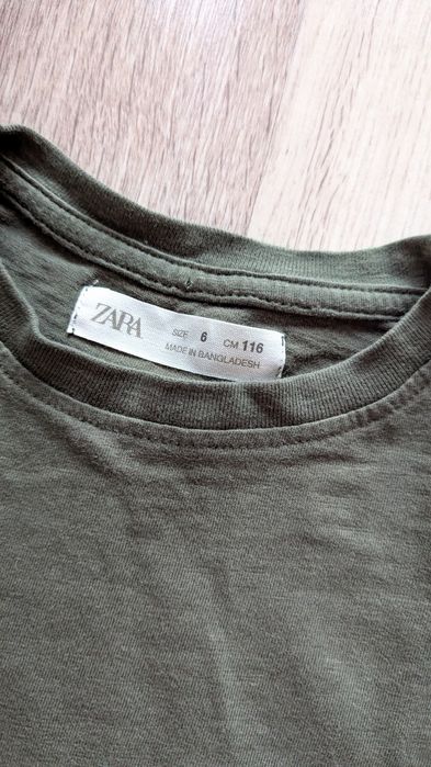 3 szt koszulki longsleeve t-shirt Zara Gap 116