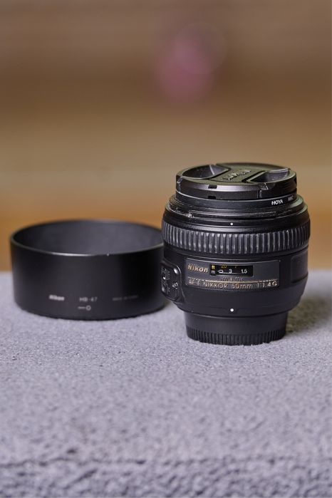 Объектив Nikon AF-S 50mm 1.4G
