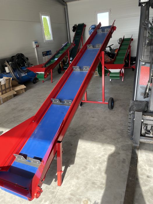 DŹWIG-POL Podajnik taśmowy,przenośnik, taśmociąg,wałki.Producent