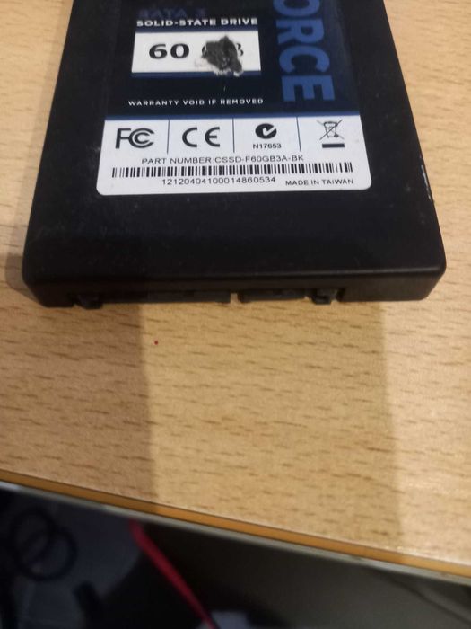 SSD Corsair Force 3 60GB SATA 3 2.5" (CSSD-F60GB3A-BK)