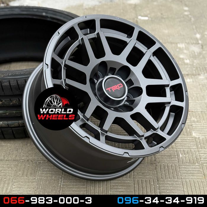 Диски TRD R17 6x139.7 Toyota Prado Lexus GX FJ Cruiser Mitsubishi L200