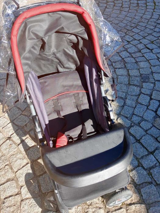 Conjunto carro + ovo de bebé