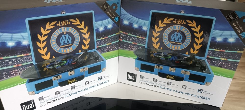 Вініловий програвач пластинок Dual Stereo Bluetooth USB AUX 33/45/78