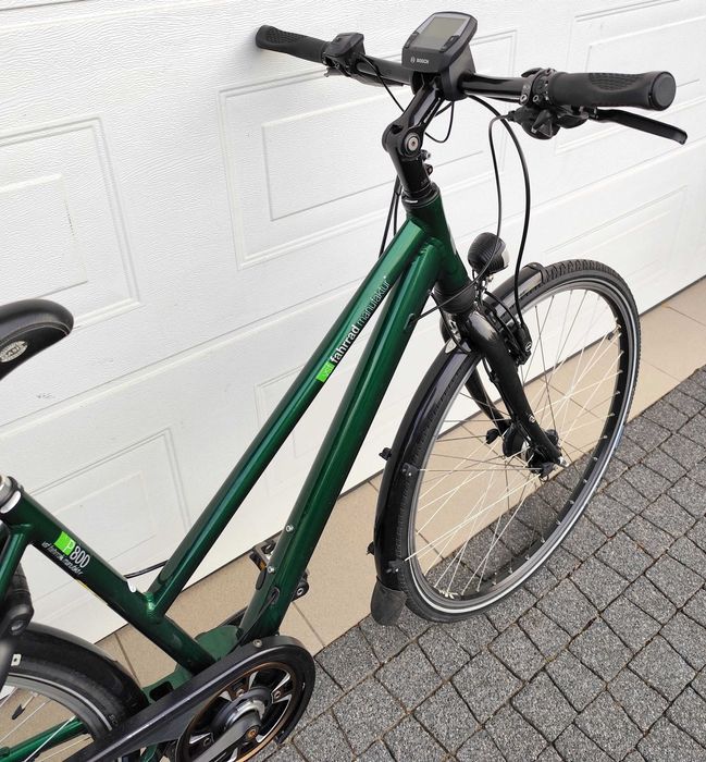23e  farrad manufaktur nanapędzie bosch shimano idealny stan