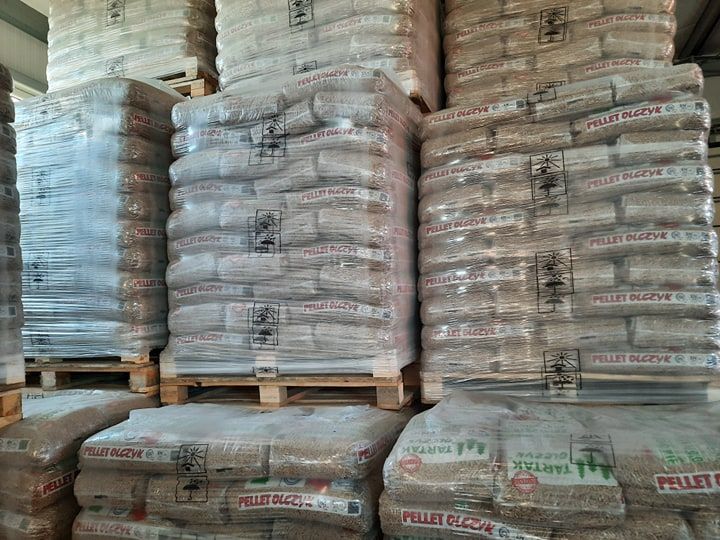 Pellet Pelet Olczyk 2330zł/t Zapewniamy Transport HDS Winda!