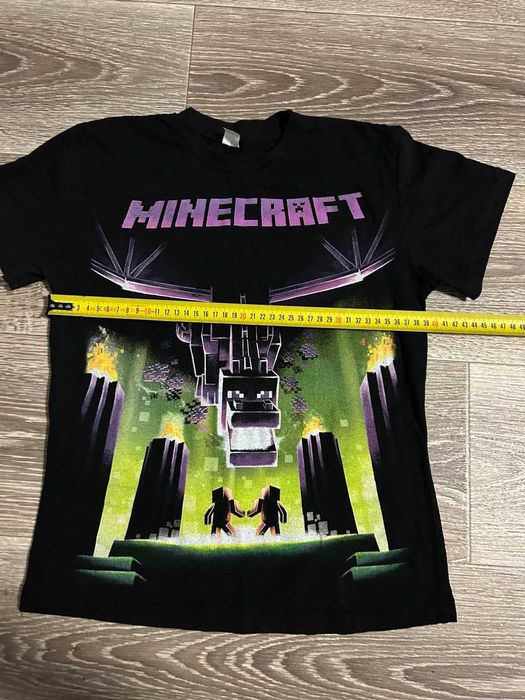 Футболка з принтом Minecraft