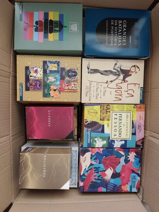 Coleções de livros Jornal Expresso
