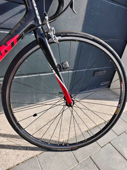 Giant TCR C2 Carbon | Rozmiar L | Pełna Shimano Ultegra | Mavic Aksium