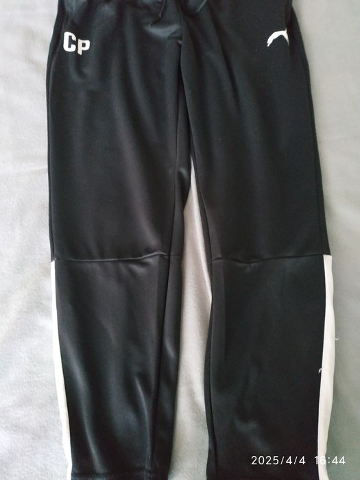 Spodnie dresowe czarne męskie r XL, Puma, używane