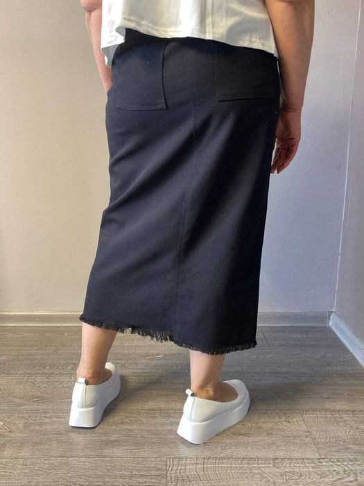 Джинсові спідниці великих розмірів