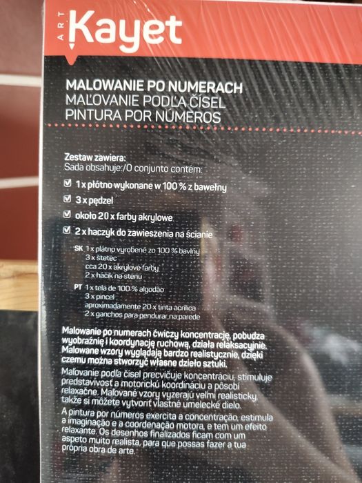 Malowanie po numerach Kayet
