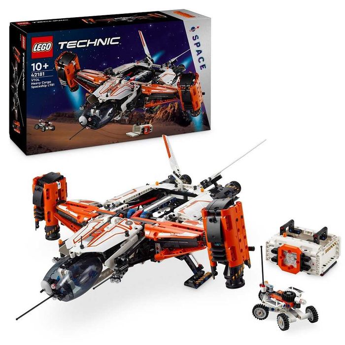 Klocki Lego Technic 42181 Transportowy statek kosmiczny VTOL LT81