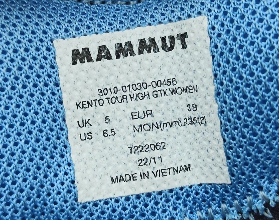 Mammut Kento Tour High Gore-Tex нові! Найнижця ціна! (23,5) см