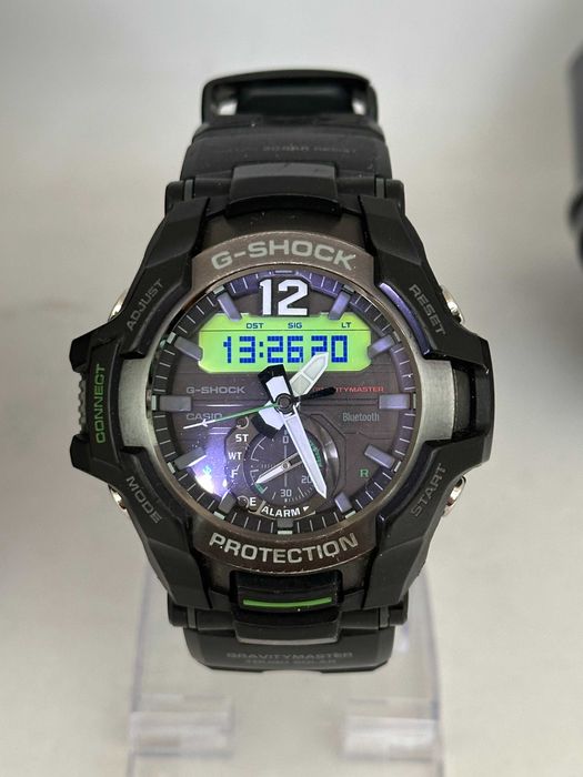 Zegarek Casio G-SHOCK GR-B100-1A3ER Gravitymaster Bluetooth Sync Solar