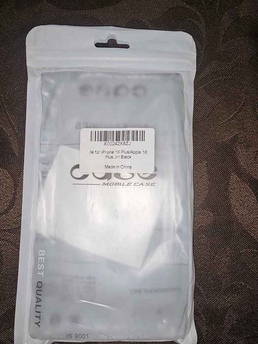 Capa Anti-choque iPhone 16 Plus - Nova (Padrão Colmeia)
