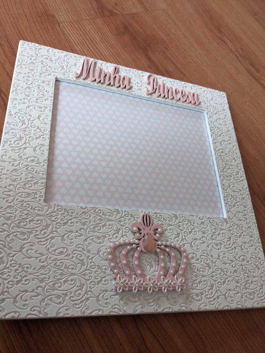 Decoração quarto: Moldura + mealheiro personalizado