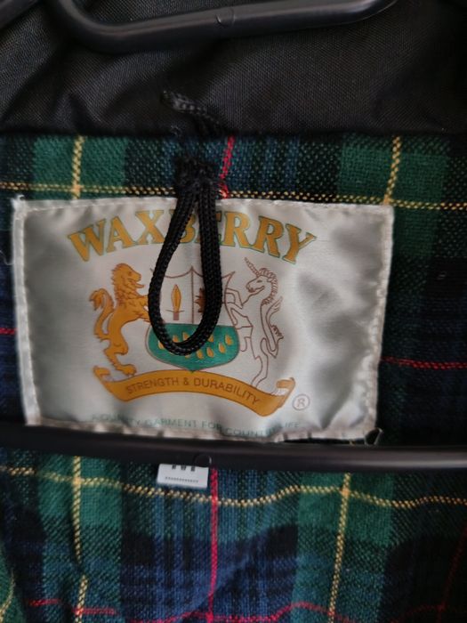 Kurtka bomberka vintage Wax Berry M
