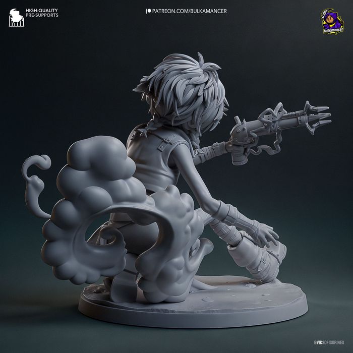 Isha | Arcane | Figurka | druk 3D z żywicy (12K)