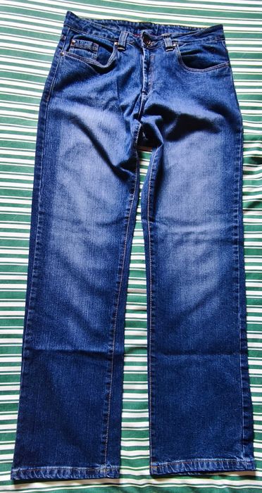 Calças de Ganga Tamanho 38 - Como Novas!