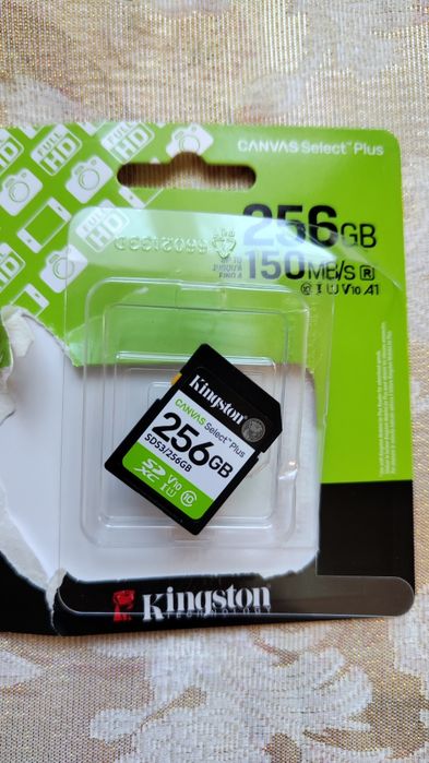 карта пам'яті sd 256 gb