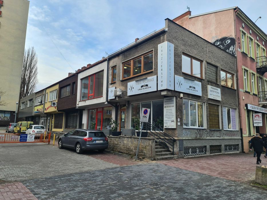 Pawilon handlowo-usługowy 120 m2, Częstochowa, centrum, Kościuszki,