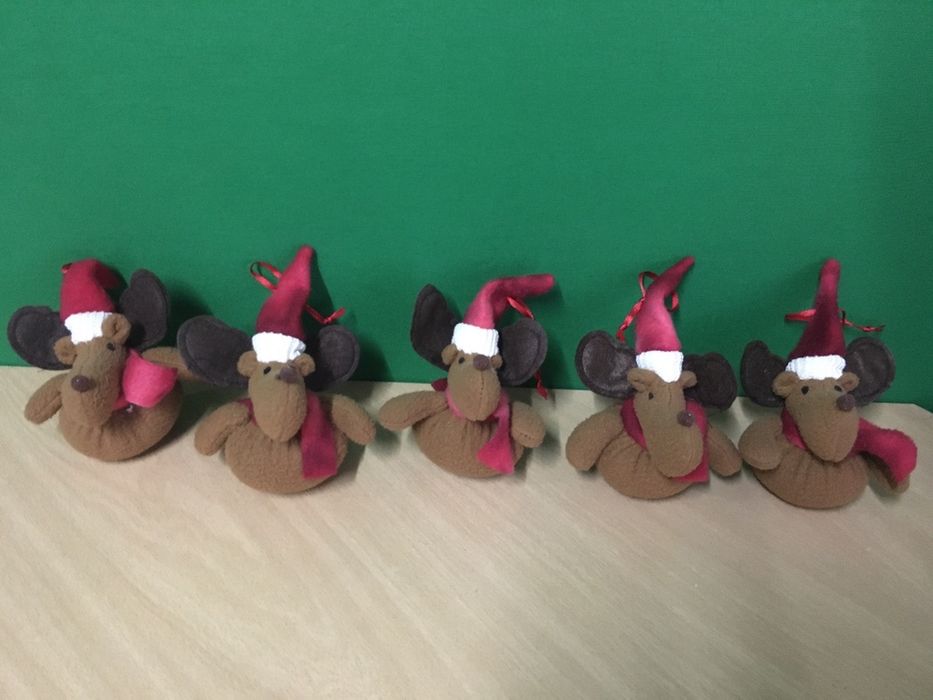 Bonecos pendurar de natal ou de inverno